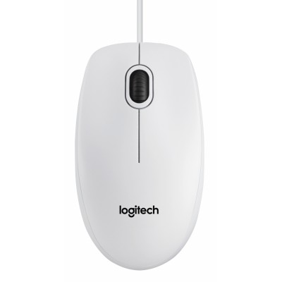 Logitech B100 ratón USB tipo A Óptico 800 DPI Ambidextro