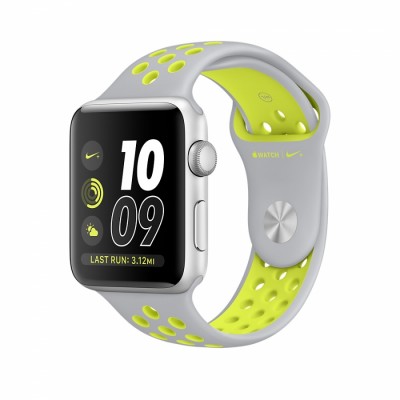 Apple Watch Nike+ reloj inteligente OLED Plata GPS (satélite)
