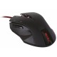 Mars Gaming MM1 USB Óptico 3200DPI Ambidextro Negro ratón