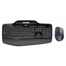 Logitech MK710 teclado RF inalámbrico QWERTY Español Negro