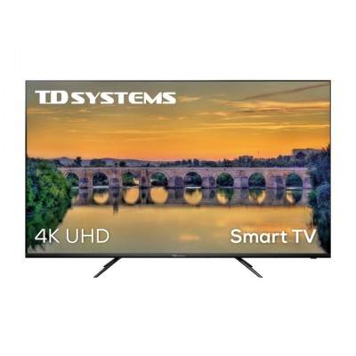 TV LED 147 cm (58") TD Systems K58DLX9US UHD 4K HDR y Smart TV