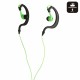 NGS Green Triton gancho de oreja Binaurale Alámbrico Negro, Verde auriculares para móvil