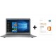 Portátil - PEAQ Slim S130, 13" FHD, Intel® Celeron® N3350, 4GB RAM, 64GB, W10 + Office 365 1 año pre-instalado