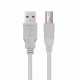 Nanocable CABLE USB 2.0 IMPRESORA, TIPO A/M-B/M, BEIGE, 1.8 M