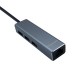 AISENS A109-0396 hub de interfaz USB 3.2 Gen 1 (3.1 Gen 1) Type-C Gris