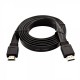 V7 Cable negro de vídeo con conector HDMI macho a HDMI macho 2m 6.6ft