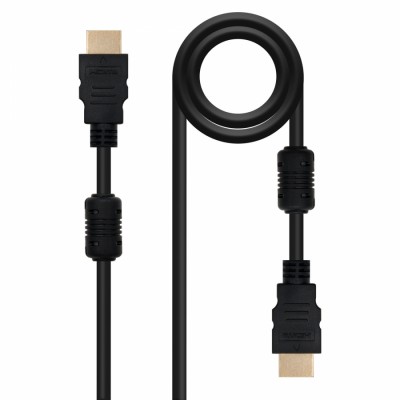 Nanocable CABLE HDMI V1.4 (ALTA VELOCIDAD / HEC) CON FERRITA, A/M-A/M, 3.0 M