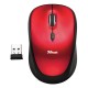 Funda + Ratón Inalámbrico Trust Yvo para Portátiles hasta 15.6"/ Rojo