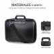 Maletín Subblim Eva Carbon para Portátiles hasta 15.6"/ Semi Rígido/ Negro