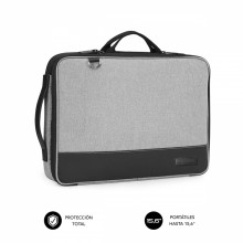 Maletín Subblim Advance Laptop Sleeve para Portátiles hasta 15.6"/ Gris