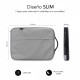 Maletín Subblim Advance Laptop Sleeve para Portátiles hasta 15.6"/ Gris