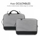 Maletín Subblim Advance Laptop Sleeve para Portátiles hasta 15.6"/ Gris