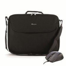 NGS Bureau Kit Maletín para portátil 40,6 cm (16") Bandolera Negro