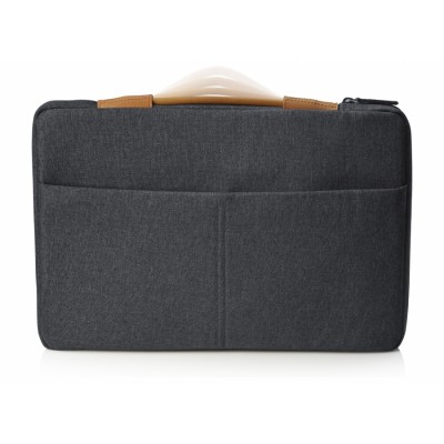 HP ENVY Urban 14 Sleeve Maletín para portátil 35,6 cm (14") Funda Carbón vegetal, Gris