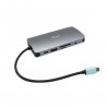 Metal USB-C Nano Dock HDMI/VGA with LAN + Power Delivery 100 W