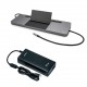 Metal USB-C Ergonomic 4K 3x Display Docking Station with Power Delivery 85 W + Universal Charger 112 W