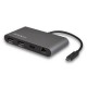 Mini Dock Thunderbolt 3 para Doble Pantalla de 4K con DisplayPort - Docking Station para Mac y Windows - Descontinuado, con E