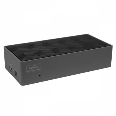 DOCK190EUZ base para portátil y replicador de puertos Alámbrico Thunderbolt 3 Negro