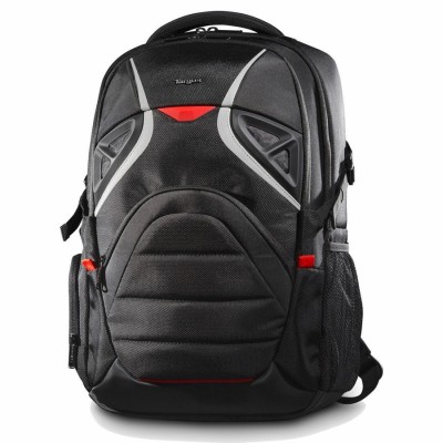 Targus TSB900EU Maletín para portátil 43,9 cm (17.3") Funda tipo mochila Negro, Rojo