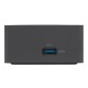 DOCK190EUZ base para portátil y replicador de puertos Alámbrico Thunderbolt 3 Negro