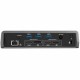 DOCK180EUZ base para portátil y replicador de puertos Alámbrico USB 3.2 Gen 2 (3.1 Gen 2) Type-C Negro