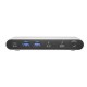 Docking Station Thunderbolt 3 a USB 3.1 con USB-C USB-A y Thunderbolt 3 - Replicador de Puertos con Hub Ladrón USB TipoC