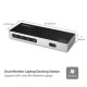 Docking Station 4K Dual con 6 Puertos USB C / USB 3.0