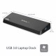 Docking Station USB 3.0 para Dos Monitores con HDMI y DisplayPort 4K