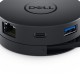 DA300 Alámbrico USB 3.2 Gen 2 (3.1 Gen 2) Type-C Negro