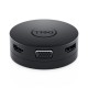 DA300 Alámbrico USB 3.2 Gen 2 (3.1 Gen 2) Type-C Negro