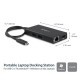 Adaptador Multipuertos USB-C con HDMI de 4K- 2x Puertos USB-A - PD de 60W - Negro