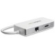 Docking Station para Ordenadores Portátiles USB-C - Replicador de Puertos USB Tipo C HDMI Red Ethernet Lector SD USBA con PD