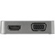 DKT31CHVL base para portátil y replicador de puertos Alámbrico USB 3.2 Gen 2 (3.1 Gen 2) Type-C Negro, Plata